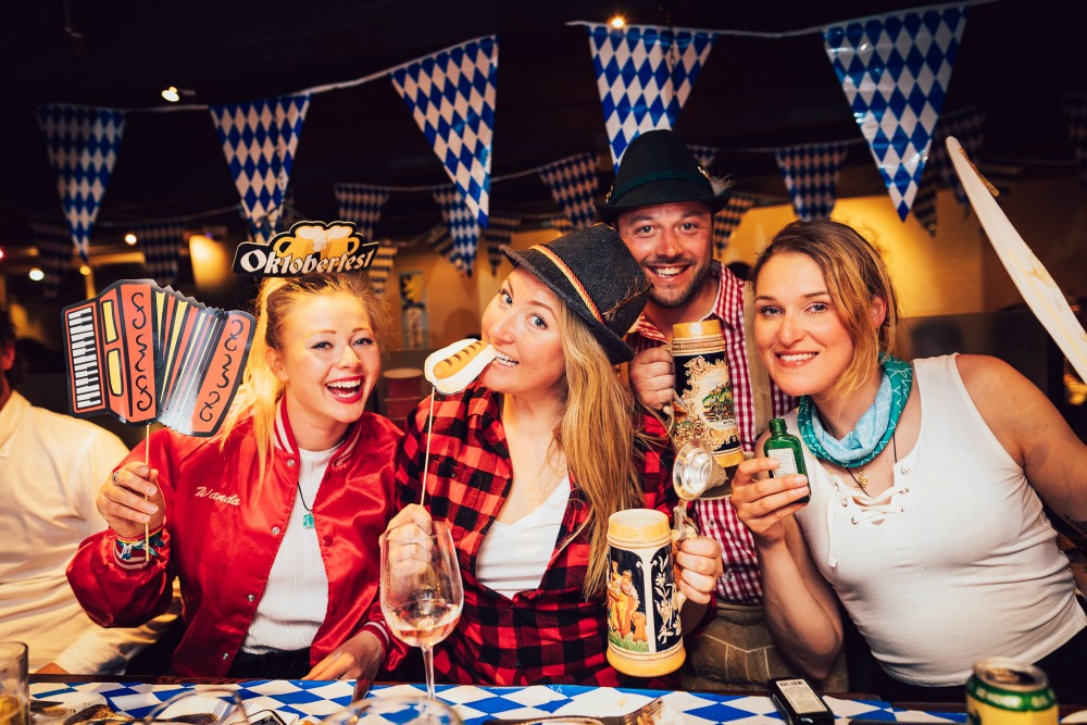 Beers, bratwurst and bands at Oktoberfest in Aberdeen 