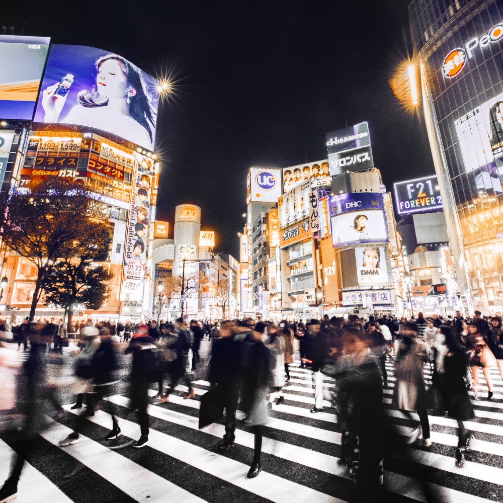 Trip to Tokyo street at night CREDIT The Ski Week